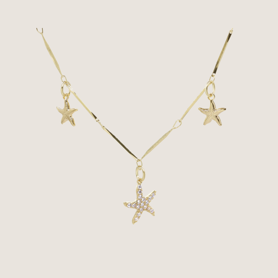 Collar Ariel Enchapado en Oro