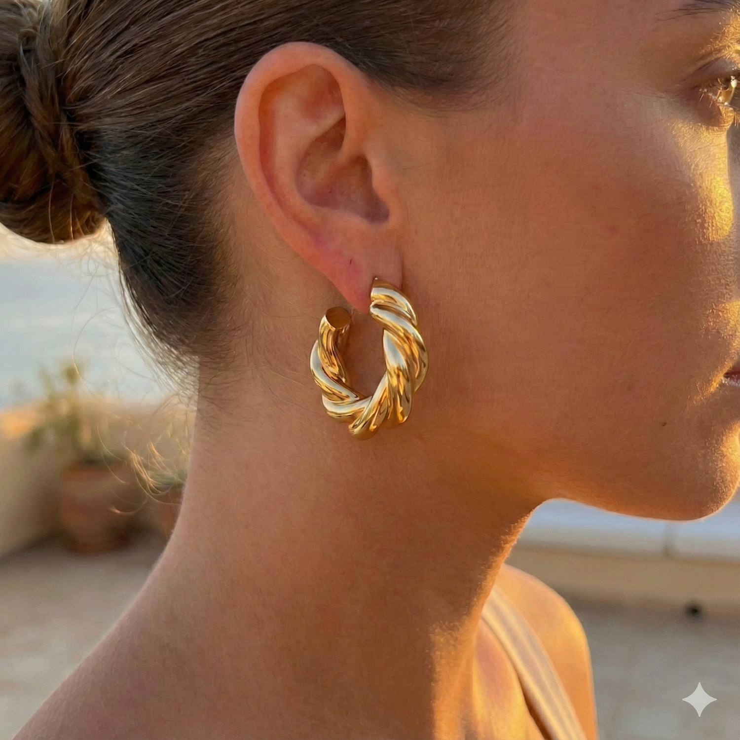 Aros Enchapados en Oro